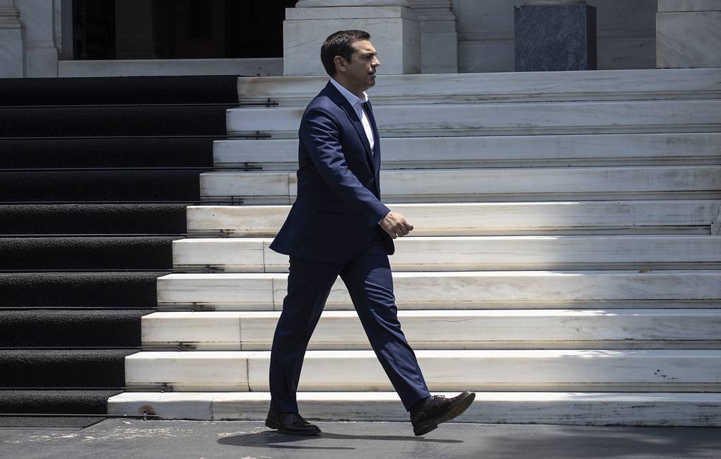 Премьер-министр Греции Алексис Ципрас © AP Photo/Petros Giannakouris